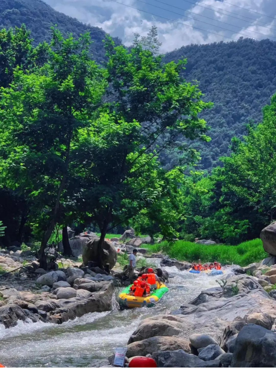 升级迎客！中原漂流“天花板”尧山大峡谷欢乐开漂1201